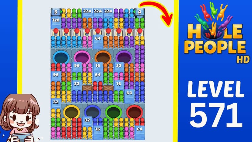 Hole People level 571
