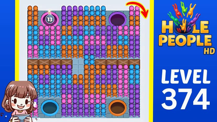 Hole People level 374