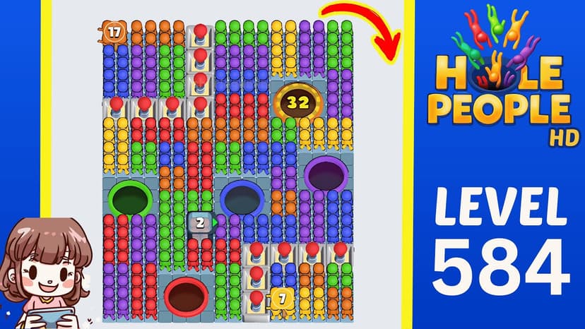 Hole People level 584