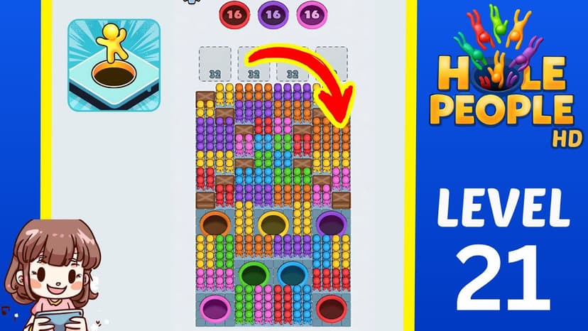 Hole People level 21