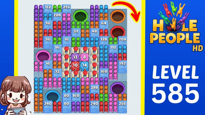 Hole People level 585