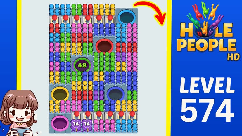 Hole People level 574