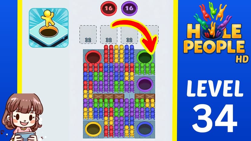 Hole People level 34