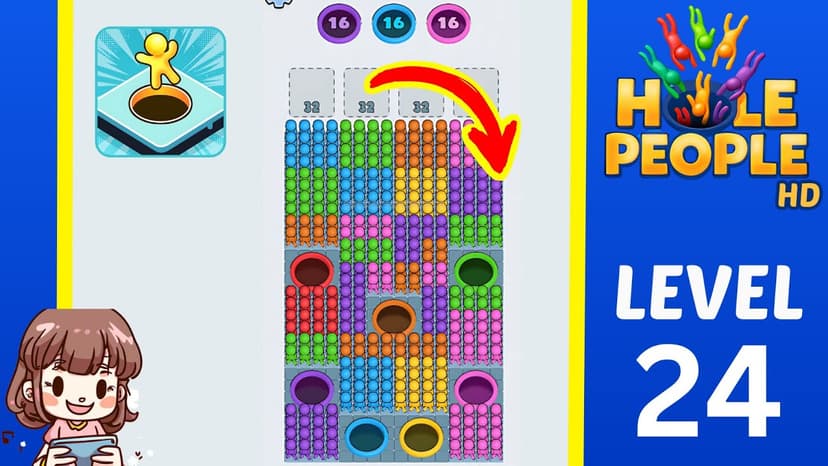 Hole People level 24