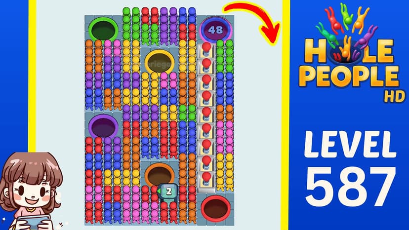Hole People level 587