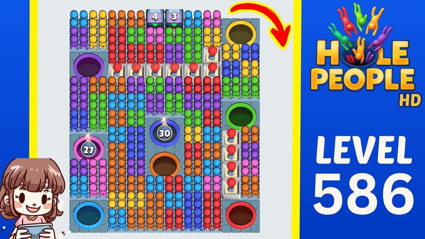 Hole People level 586