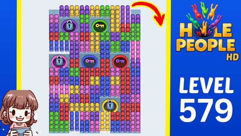 Hole People level 579